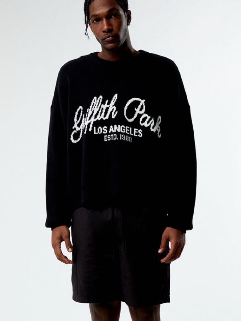 Pacsun Los Angeles Black Men's Sweater